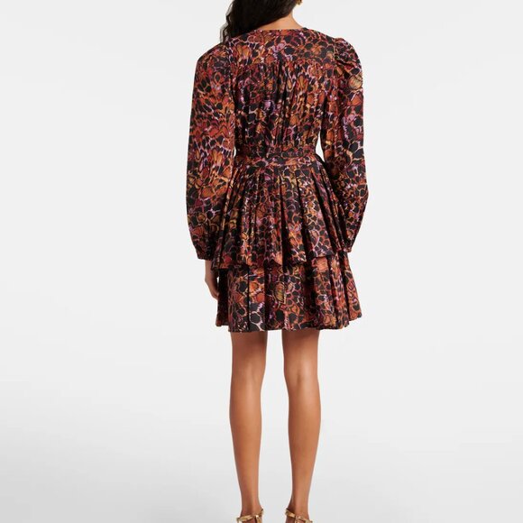 Ulla Johnson Lulu pleated cotton minidress - Size 4 - Picture 3 of 6